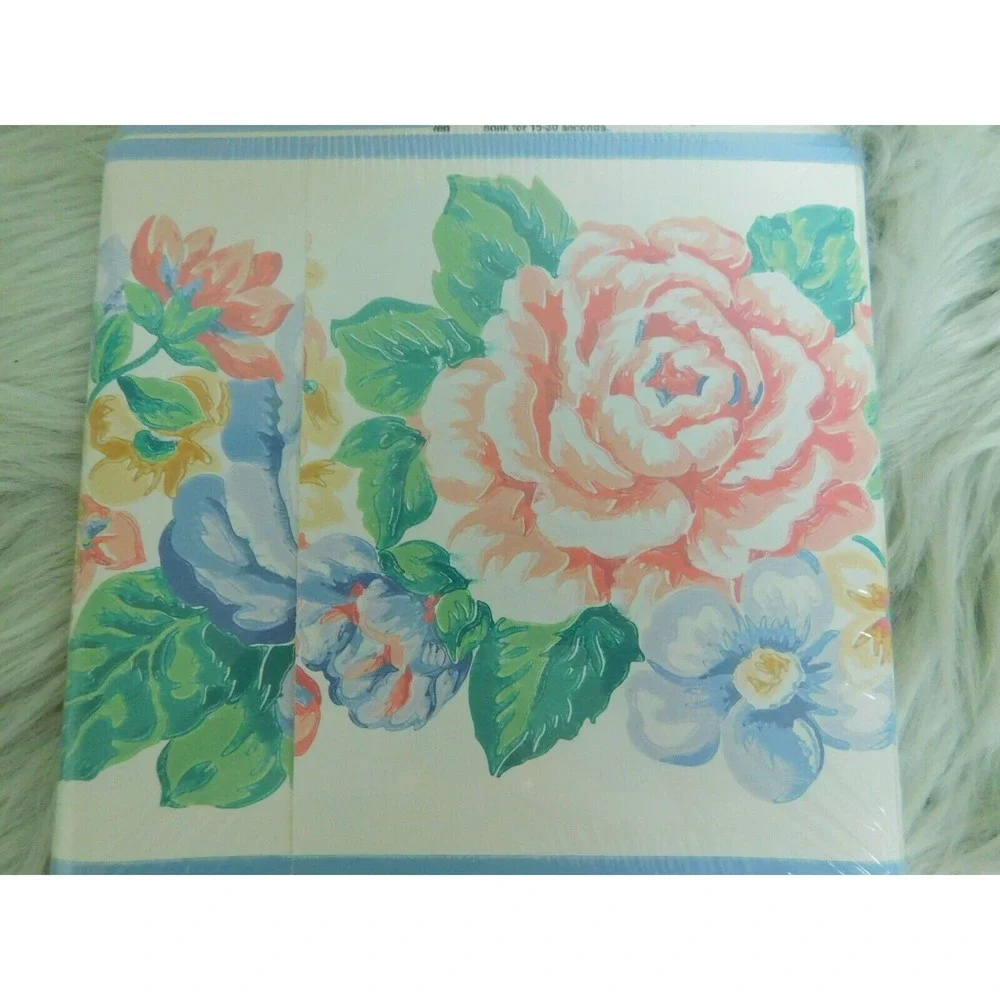 Springs Home At Last Fashion Point Bounty Wall Border  Prepasted Strippable 5Yrd